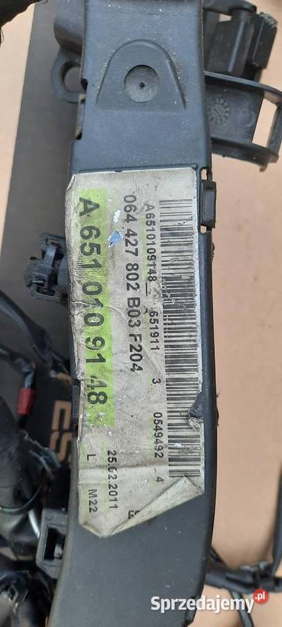 Wiazka elektryczna silnika Mercedes W 204 22 CDI Jelenia Góra