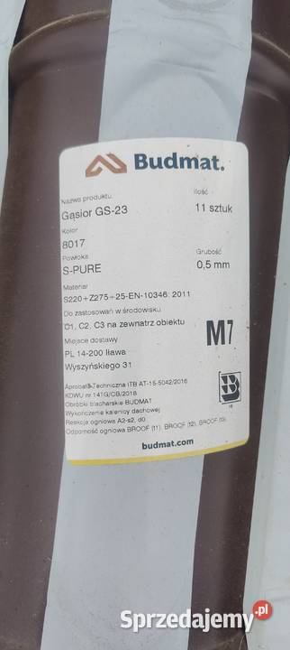 Gąsior Budmat do blachodachówki brązowy RAL8017