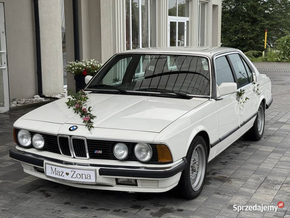 Piękne BMW 7 do ślubu i na wesele Wynajem z Rzeszów