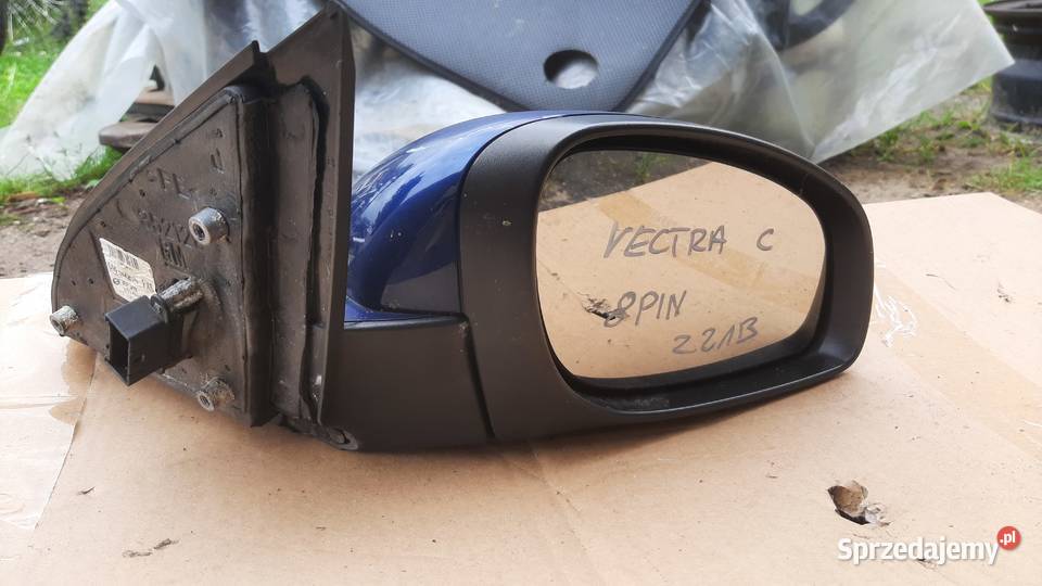 lusterko prawe zewnętrzne Opel Vectra C Signum Lusterka zewnętrzne Dębno