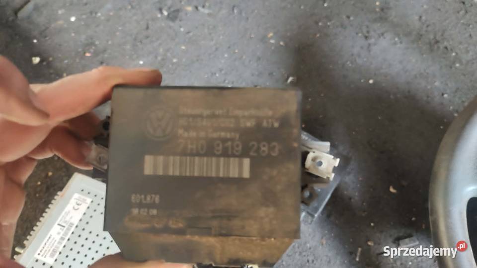 Moduł sterownik 7h0919283 VW T5 Wyposażenie wnętrza Książ Wielkopolski
