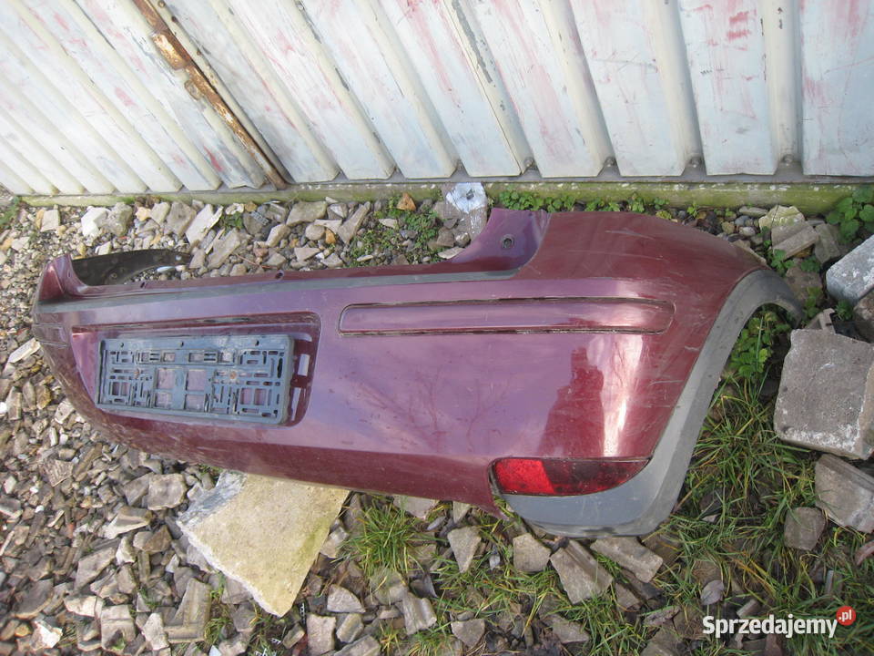 Zderzak tylny tył Opel Corsa C lift 0406 bordowy Zderzaki Kraków sprzedam