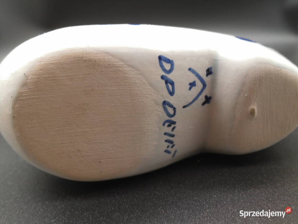 Figurka butbucik popielniczka DELFT wielkopolskie Raszków
