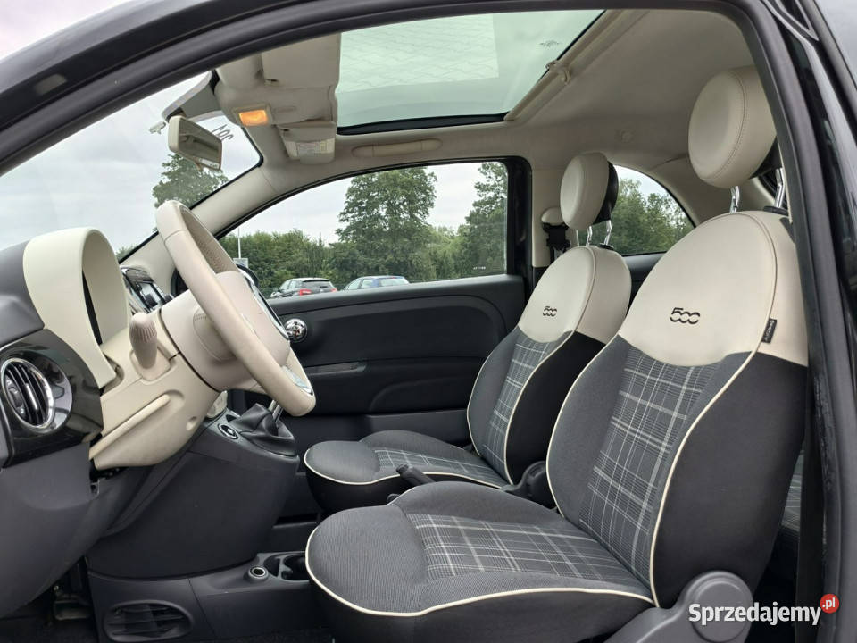 Fiat 500 12 benzyna 70 klimatyzacja panorama 2/3 Kęty