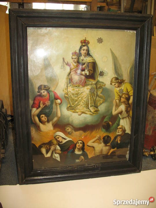 stary obraz święty religijny Żory