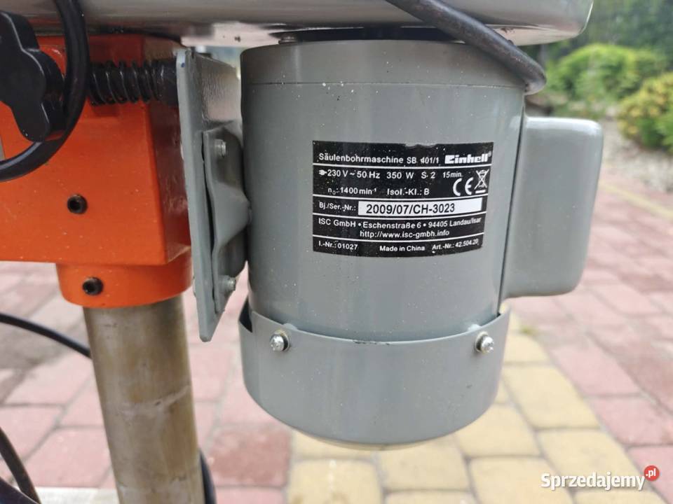 Wiertarka kolumnowa Einhell SB 4011 Lipsko-Polesie