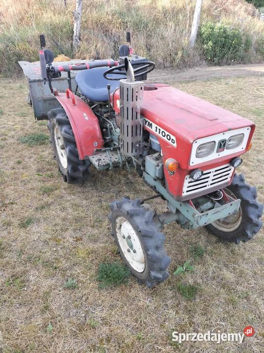 Mini Traktorek ogrodniczy Yanmar YM 1100D z Rolnictwo Wołów