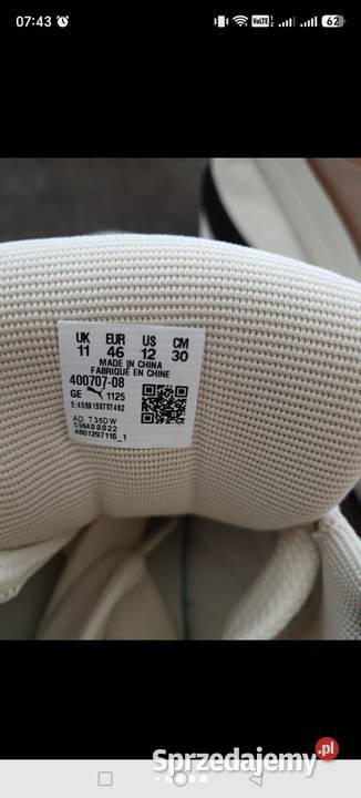 Buty PUMA Sneakersy Męskie Rozmiar 46 30 Stan 30cm Sportowe Brzozów sprzedam
