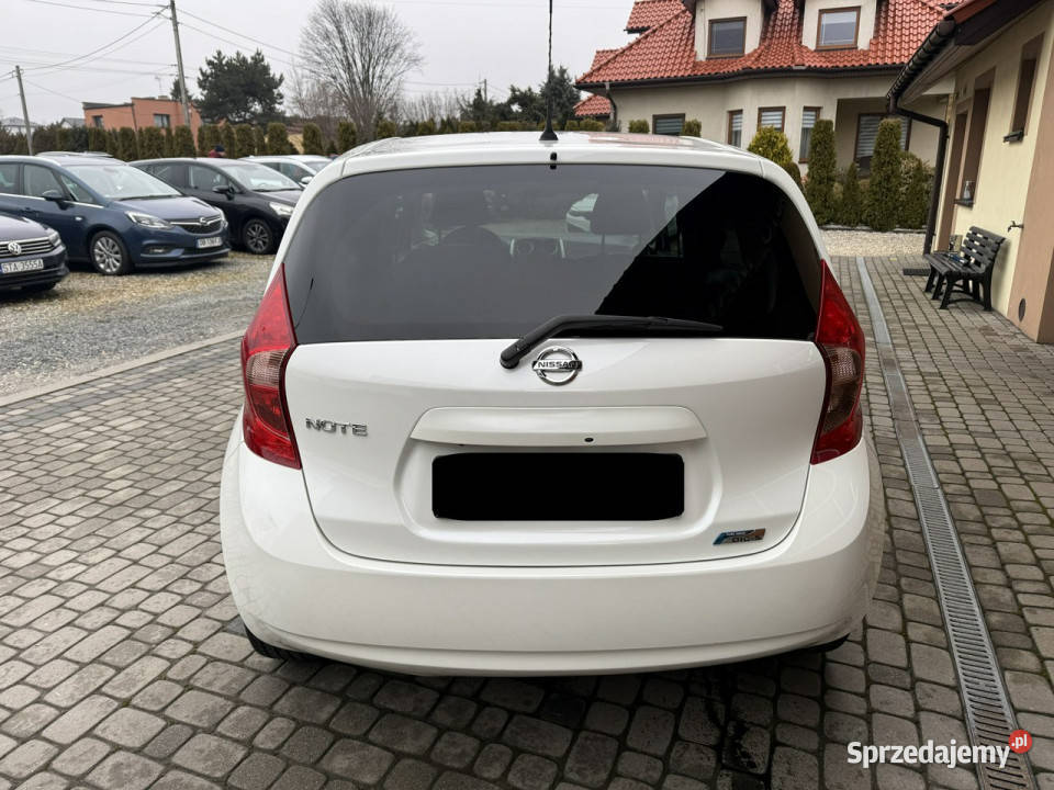 Nissan Note Rezerwacja II 2013 immobilizer Orzech