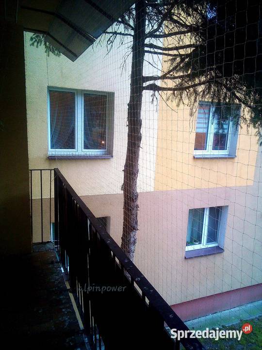 OCHRONA BALKONU SIATKA BEZINWAZYJNY MONTAŻ mazowieckie