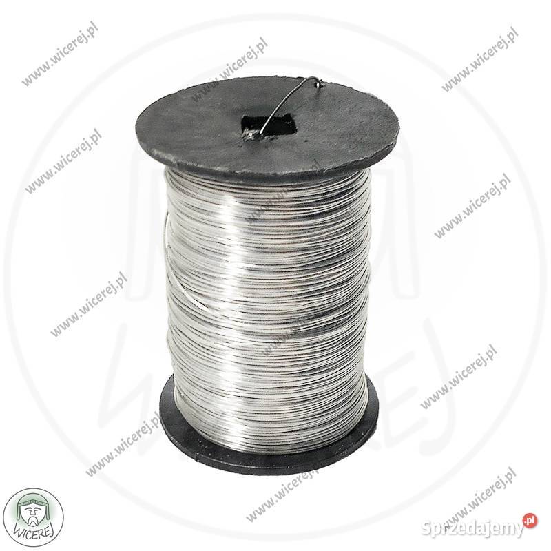 Drut pszczelarski do ramek 04mm 250g Ocynkowany Jaśliska
