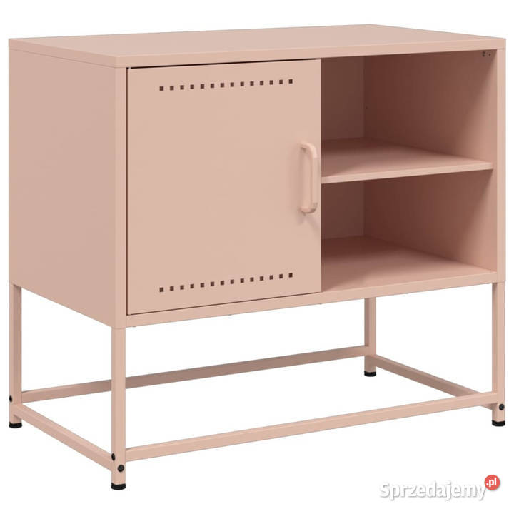 Szafka pod telewizor różowa 68x39x605 stalowa sprzedam