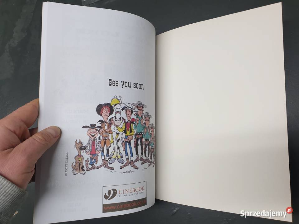 Lucky Luke Billt The Kid komiks wydanie Europejskie Gdynia