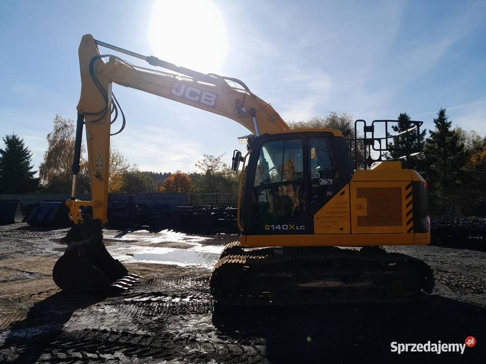 JCB 140X 2021R KOPARKA GĄSIENICOWA 15 TON CAT Krotoszyn sprzedam
