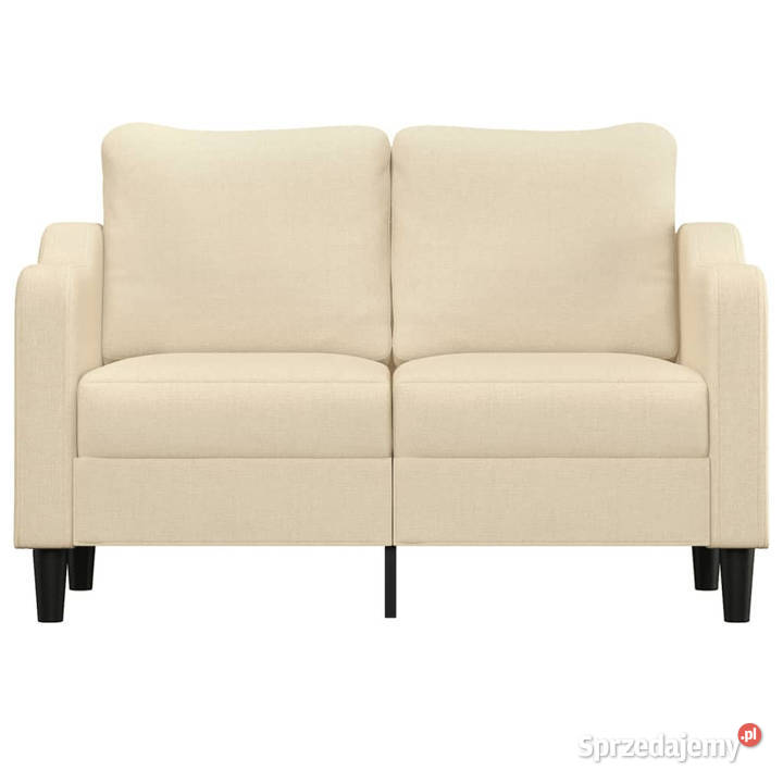 2osobowa sofa kremowa 120 tapicerowana tkaniną Sofy i kanapy Warszawa