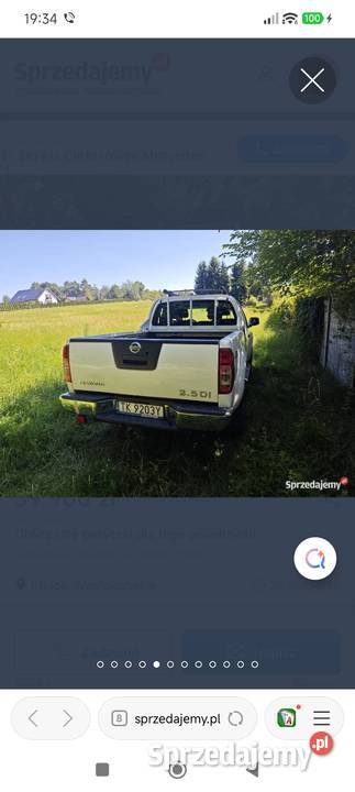 Tanio Nissan Navara 2012r z niskim przebiegiem Kielce