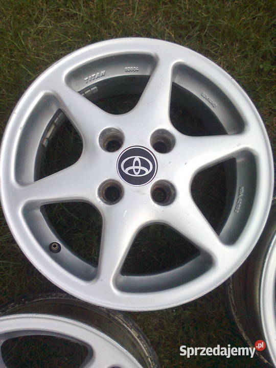 Felgi aluminiowe 14 Toyota Yaris Corolla aluminiowe Jarosław sprzedam