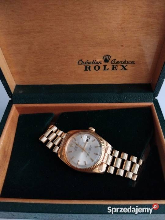 Rolex Datejust 18karatowe złoto Koperta i Męskie wielkopolskie Wagowo sprzedam