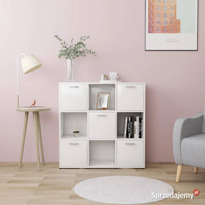 vidaXL Regał na książki biały 90x30x90 SKU802930 Regały Warszawa