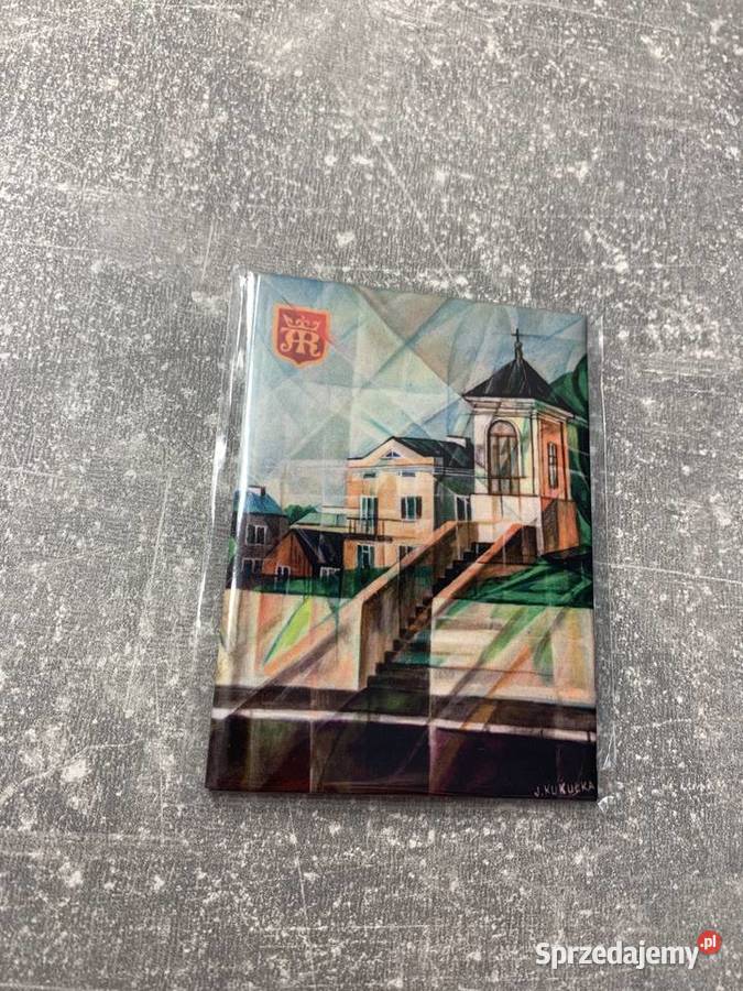 Magnes Pamiątka z Jasła z obrazem Jana Kukułki Jasło