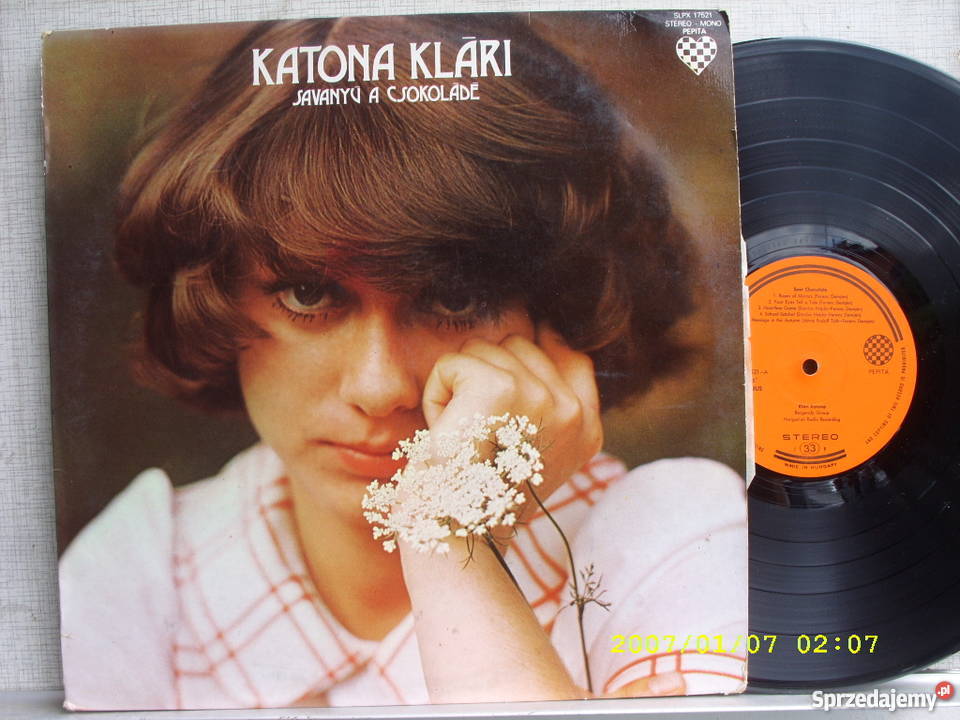 Pop LP KATONA KLARISAVANYU A CSOKOLADE Płyty i kasety Wołów sprzedam