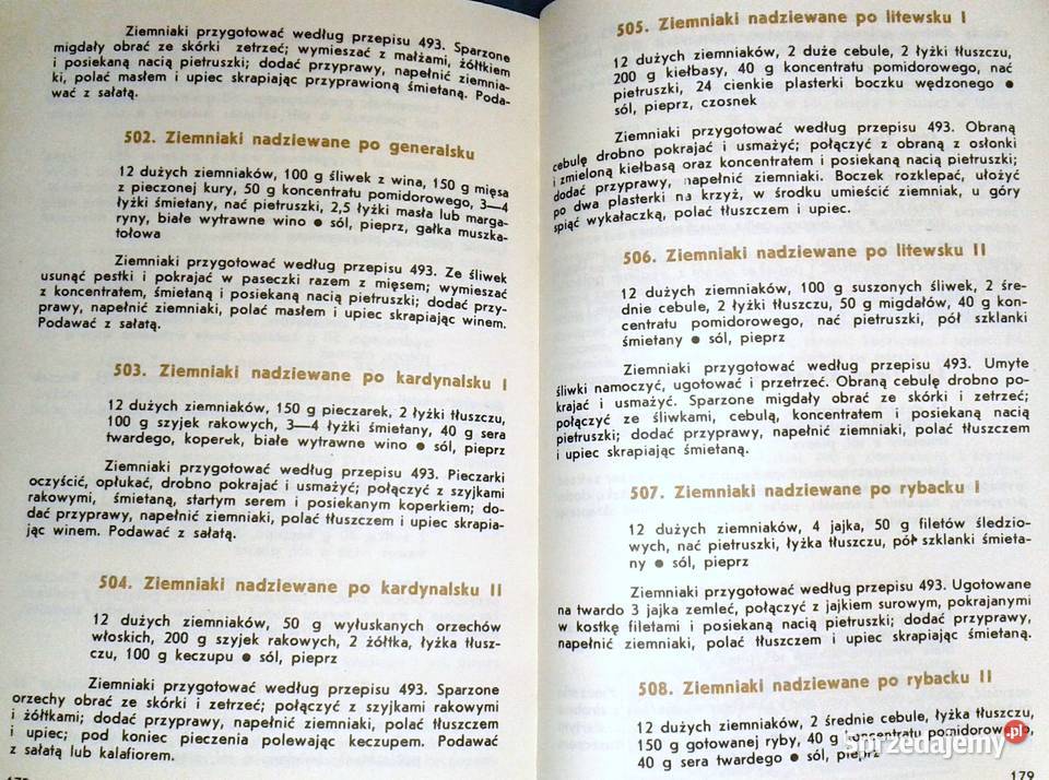 Potrawy z ziemniaków Henryk Dębski Chełm