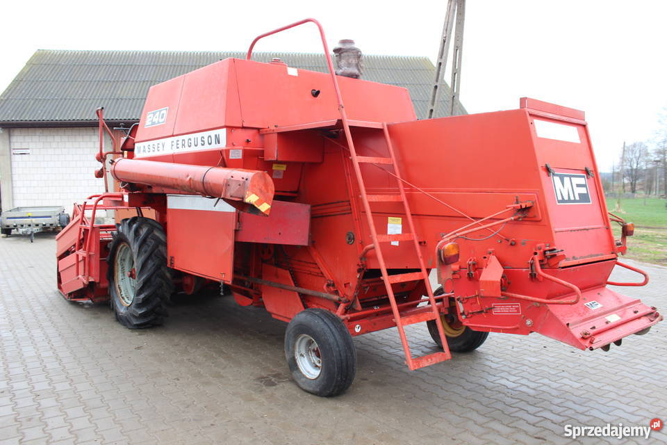Kombajn zbożowy Massey Ferguson 240 pełny VAT Maszyny rolnicze podlaskie Sokoły