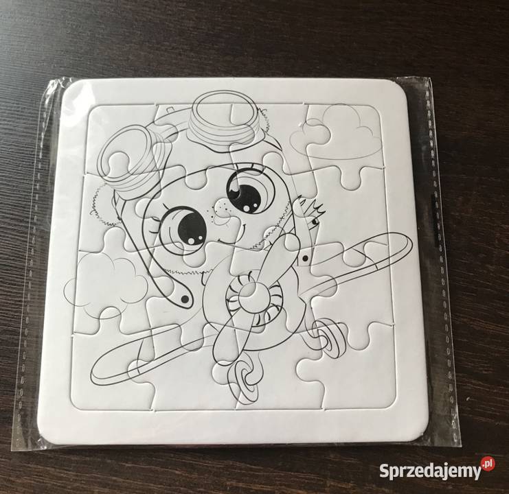 Puzzle do malowania mazakami Artykuły szkolne Siemiatycze