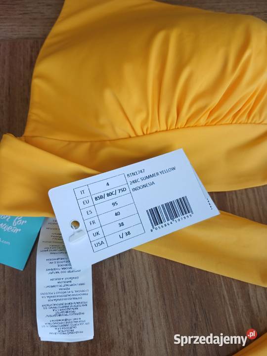Strój kąpielowy bikini Calzedonia nowy figi L