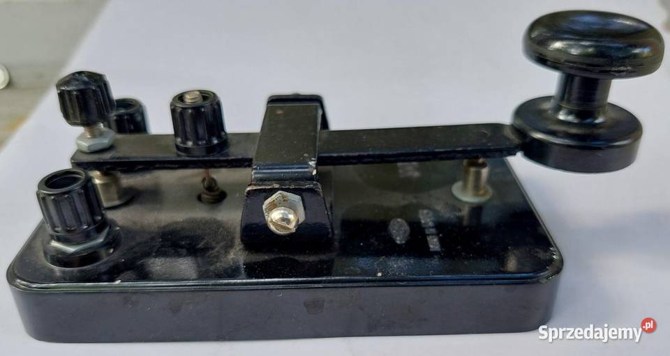 Stary rosyjski klucz do telegrafii alfabet Warszawa