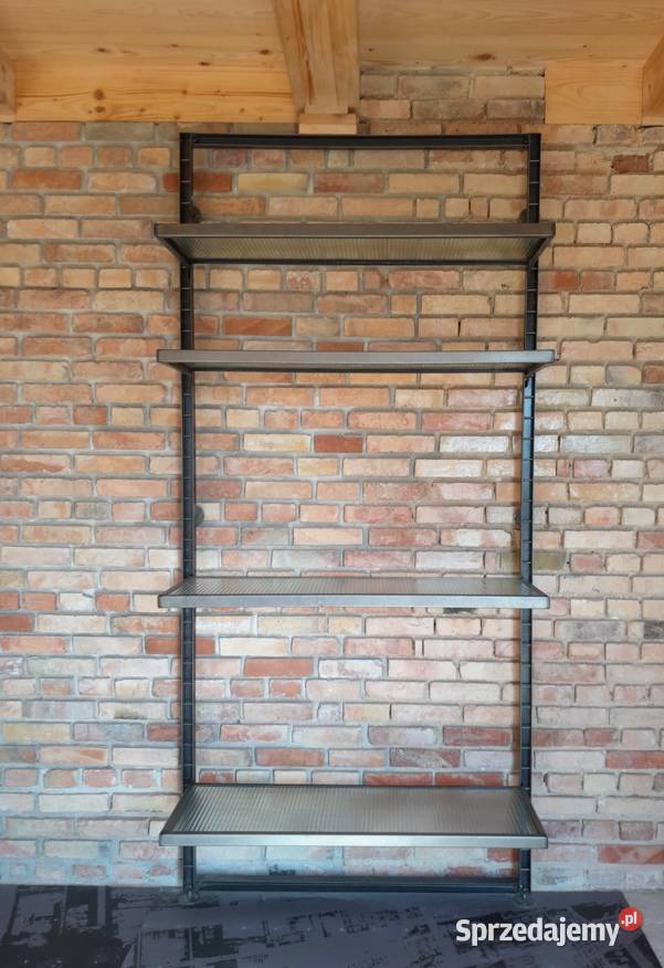 Regał z półkami szklanymi półka regał szkło loft małopolskie