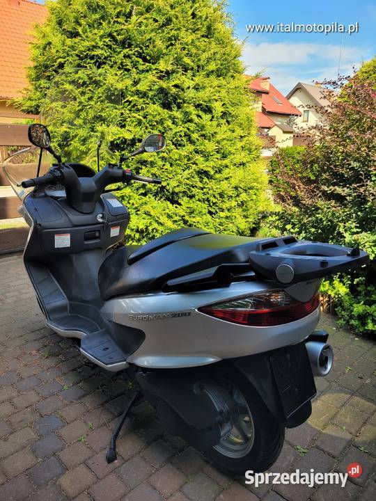 SUZUKI BURGMAN 200i K7 italmotopila Piła sprzedam
