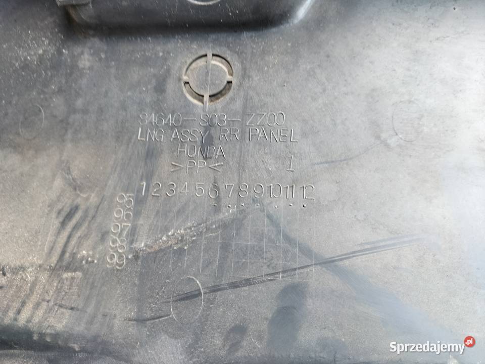 HONDA CIVIC 6 3D OSŁONA ZAMKA BAGARZNIKA Kamień-Kolonia