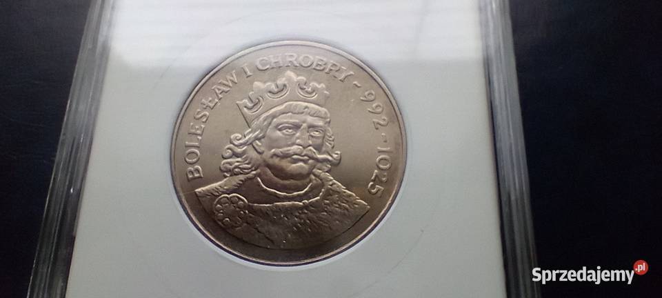 Stare monety 50 złotych 1980 Chrobry grading podkarpackie Lesko