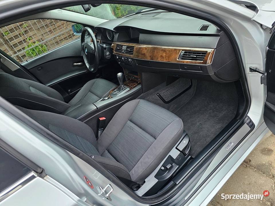 BMW 525d E60 20 163 2006 r Bogate Wyposażenie Ostrów Wielkopolski