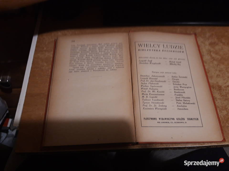 WIELCY LUDZIE 1 3 Balzak Rej Lwów 1934komplet Iwno