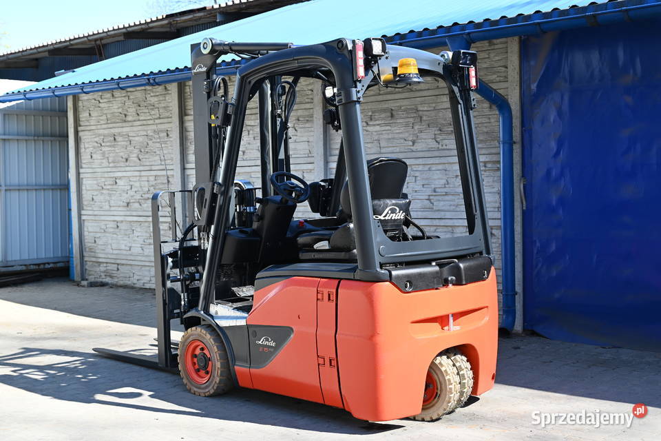 Wózek widłowy Linde E15 Duplex Pozycjoner 2019 elektryczny Wózki widłowe Częstochowa