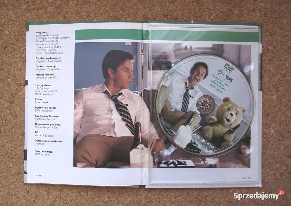 Chłopaki nie płaczą Ted DVD Warszawa sprzedam