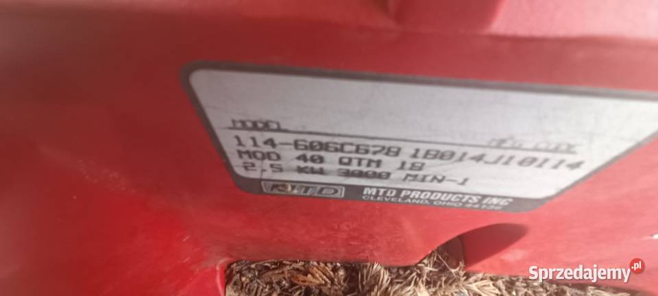 Fajna kosiarka MTD silnik BS 4hp Suwałki