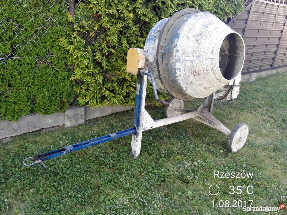 Sprzedam Betoniarkę 250 l 380V Rzeszów