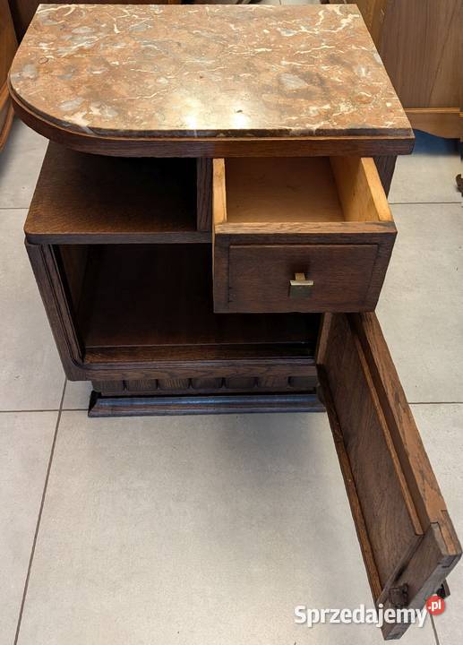 Piękna dębowa szafka art decosklep Dąbrowa Dąbrowa Górnicza