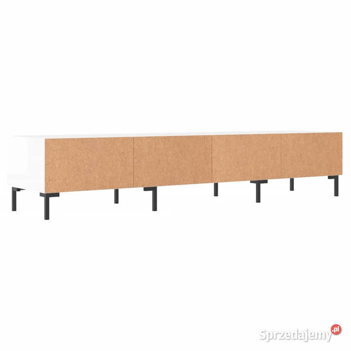 Szafka pod TV wysoki połysk biała 150x36x30 mazowieckie Warszawa sprzedam