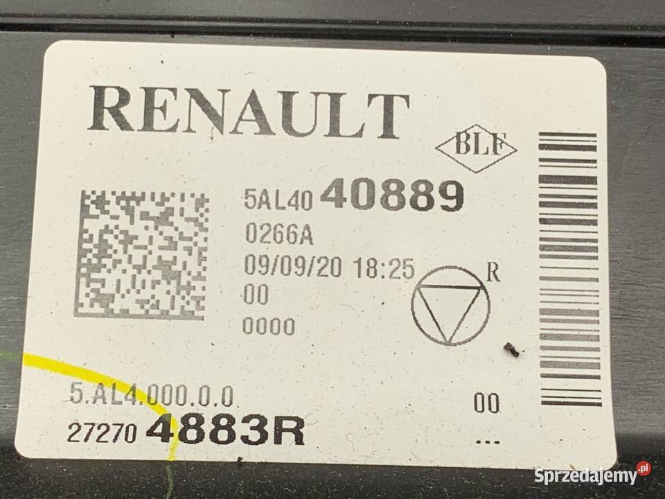 NAGRZEWNICA KOMPLETNA KOMBAJN RENAULT CLIO V