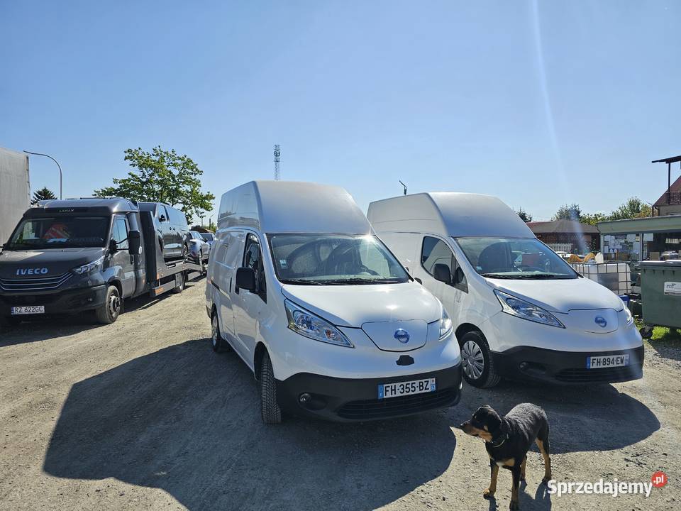 Nissan e nv200 MAXI LONG ELEKTRYCZNY 40 KVH homologacja na ciężarowe sprzedam
