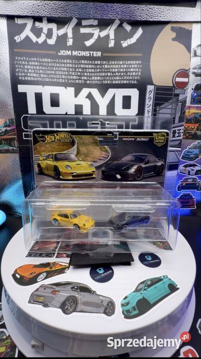 Hot Wheels Porsche 993 GT2 Porsche 718 Cayman Wrocław
