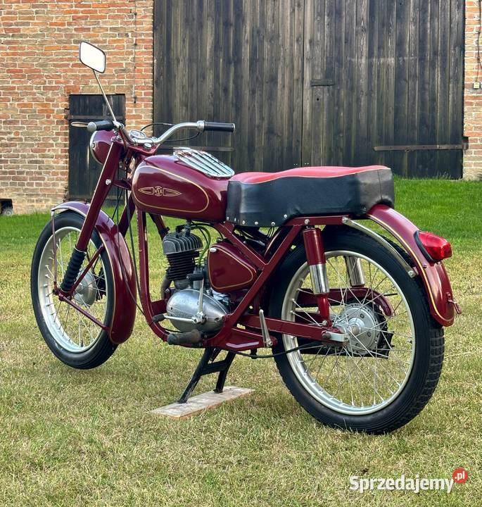 WSK 125 M06 1956 KLASYK renowacji Niski numer turystyczny WSK Lublin sprzedam
