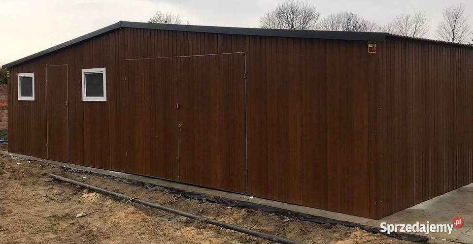 Blaszane Wiaty Hale Garaże 7x5 PRODUCENT pomorskie Tczew