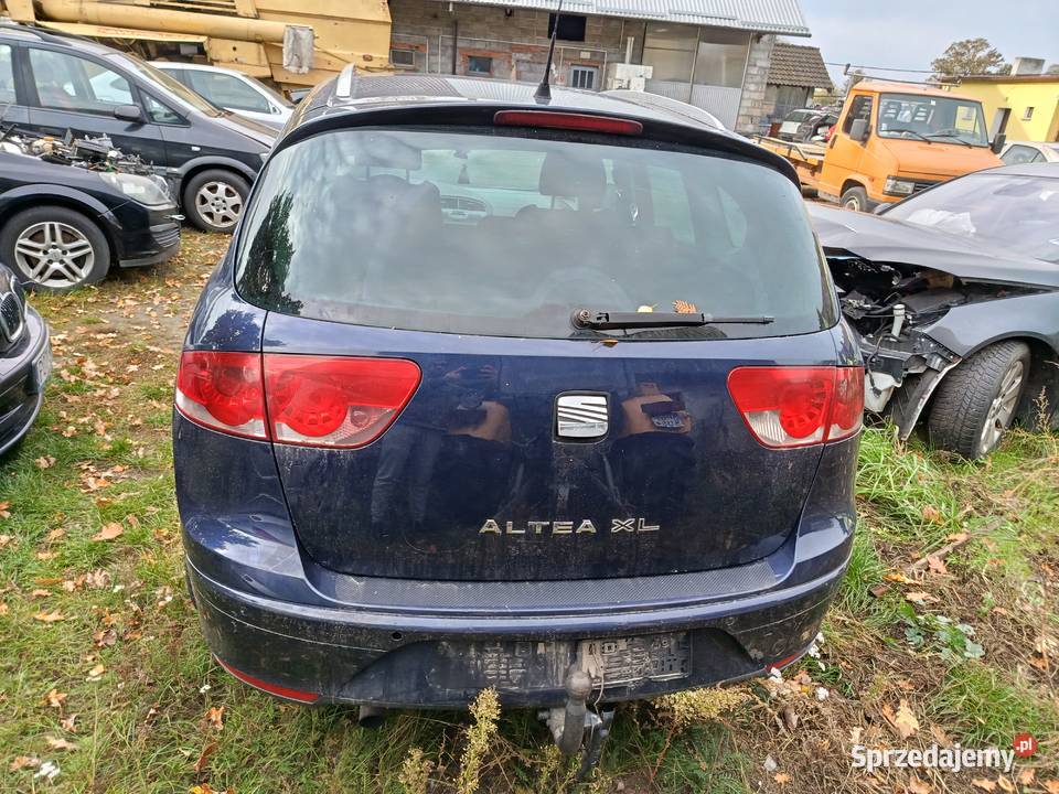 Seat Altea XL 19 77 kW 2007 r dawca części Szklarka Myślniewska sprzedam