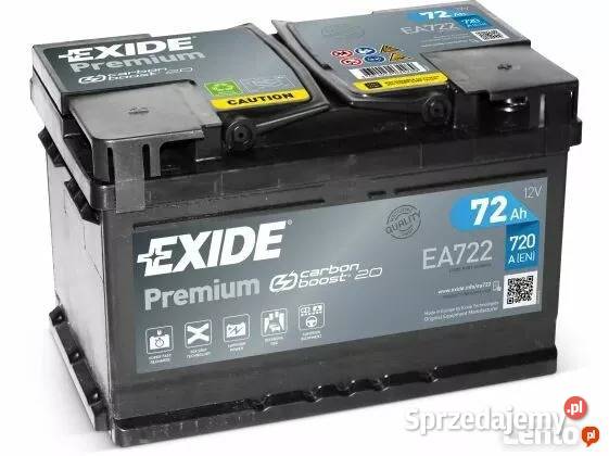 Akumulator Exide Premium 72Ah 720A Radom sprzedam