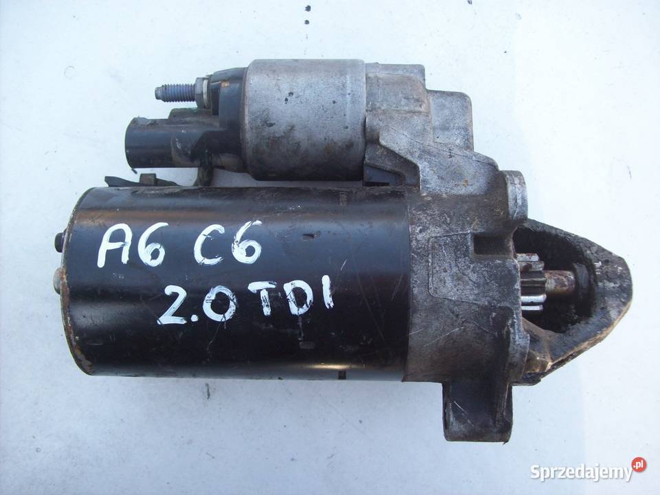 A6 C6 A4 B7 20 TDI Rozrusznik Bosch Oryginal Mińsk Mazowiecki